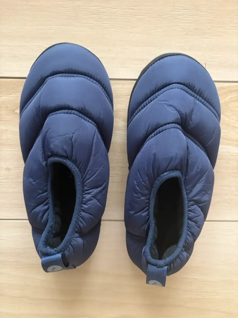 Pantuflas térmicas azul Atakama, talla 40/41 - 2