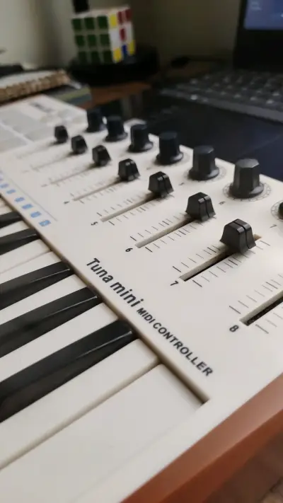 Controlador MIDI Worlde Tuna mini - miniatura 2