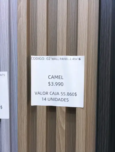 Paneles decorativos de pared, wall panel PVC . - miniatura 3