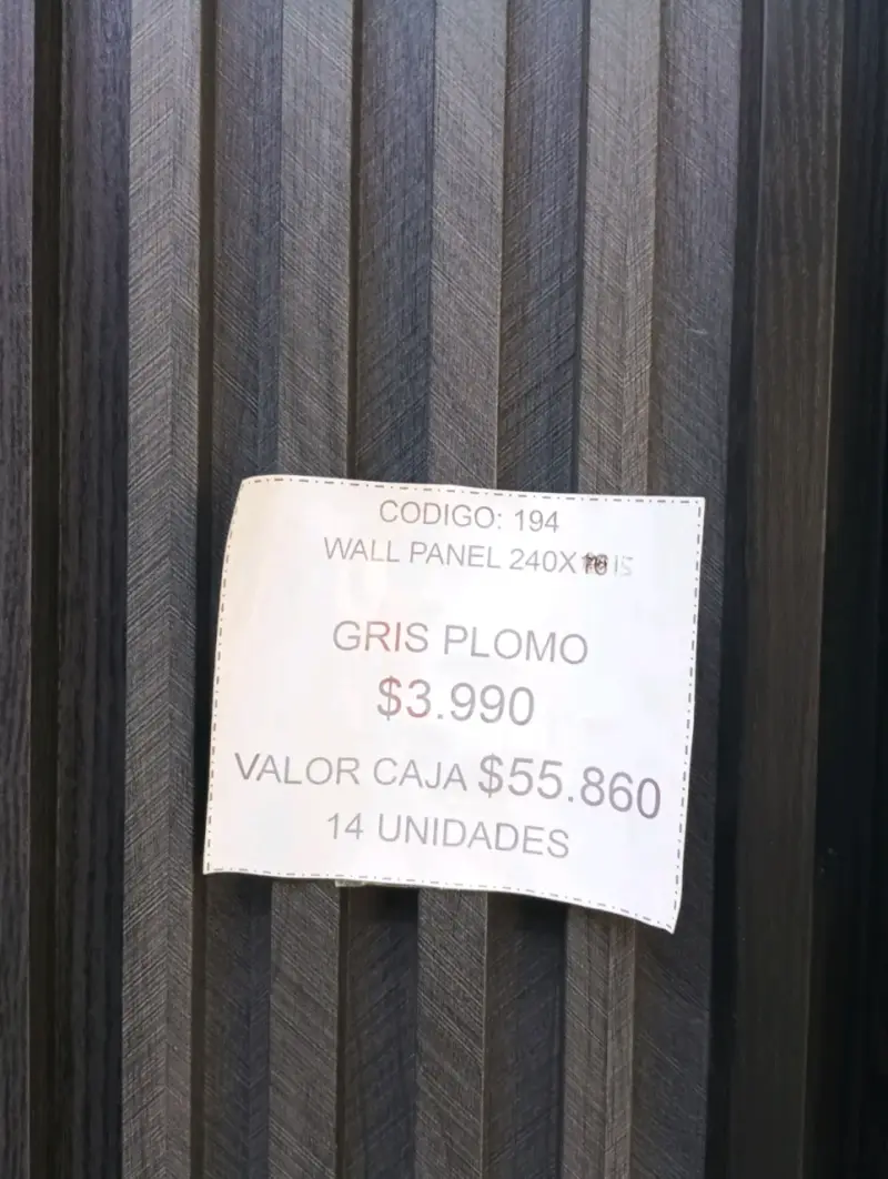 Paneles decorativos de pared, wall panel PVC . - 4