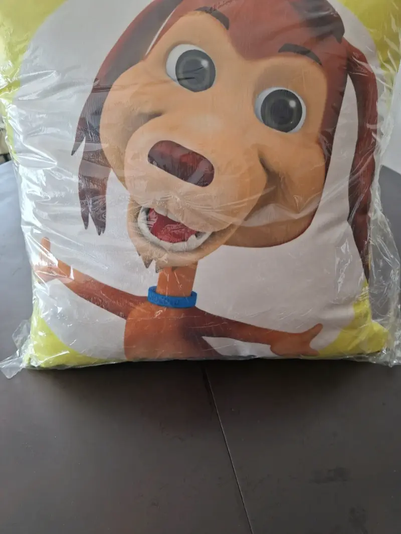 Cojín de personaje animado