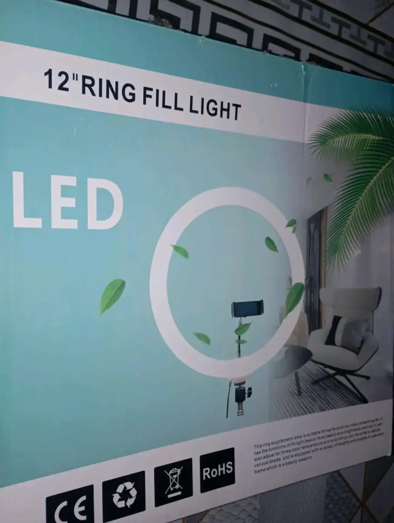 Aro de luz LED 12 pulgadas Nuevo