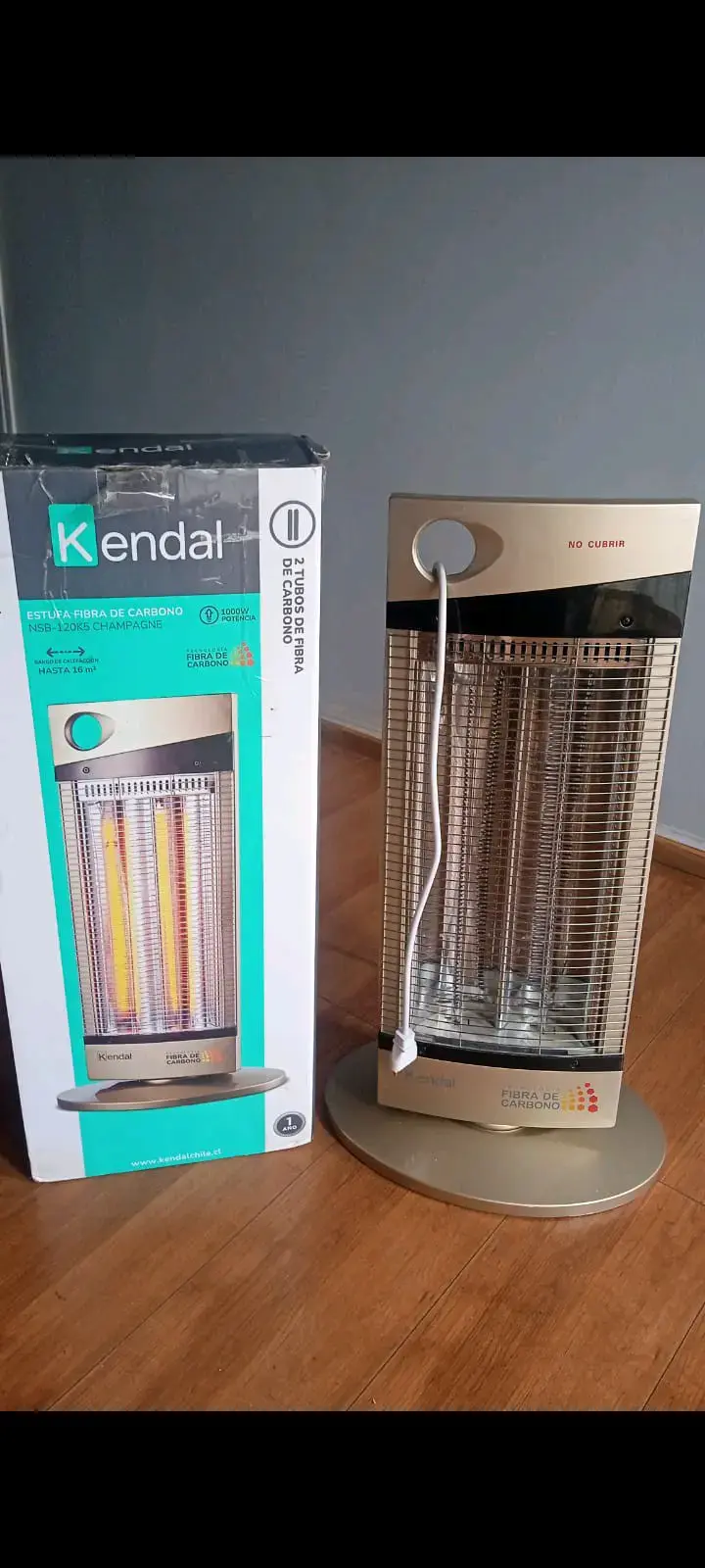 Estufa Kendal fibra de carbono