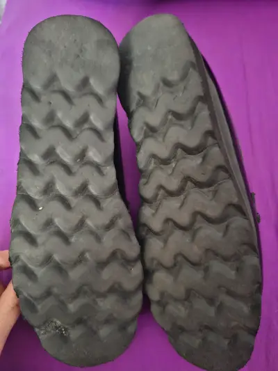Zapatos estilo mocasín negro - miniatura 3