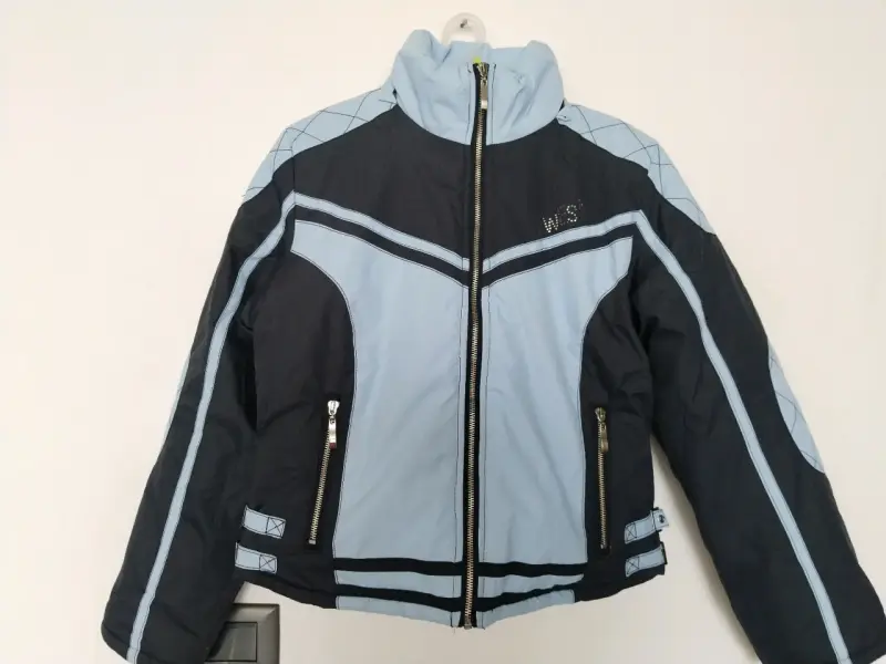 Chaqueta de esquí azul y negra - 1