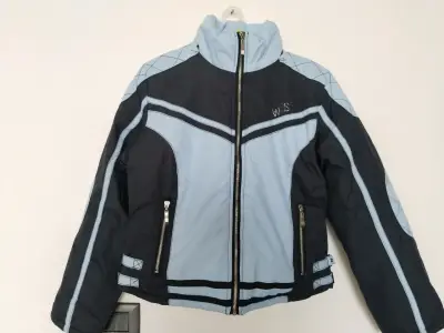 Chaqueta de esquí azul y negra - miniatura 1