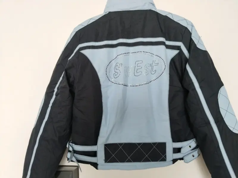 Chaqueta de esquí azul y negra - 2