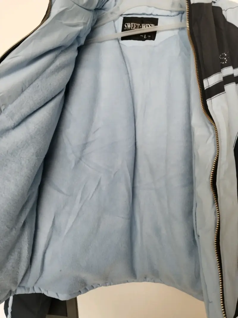 Chaqueta de esquí azul y negra - 3