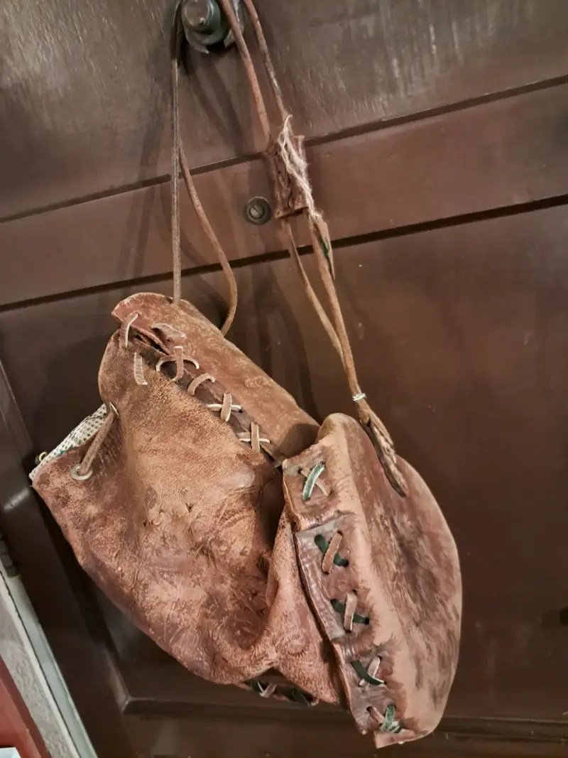 Bolso de cuero rústico para llevar peso - 4