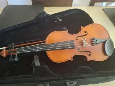 Violín con estuche y arco - miniatura 5