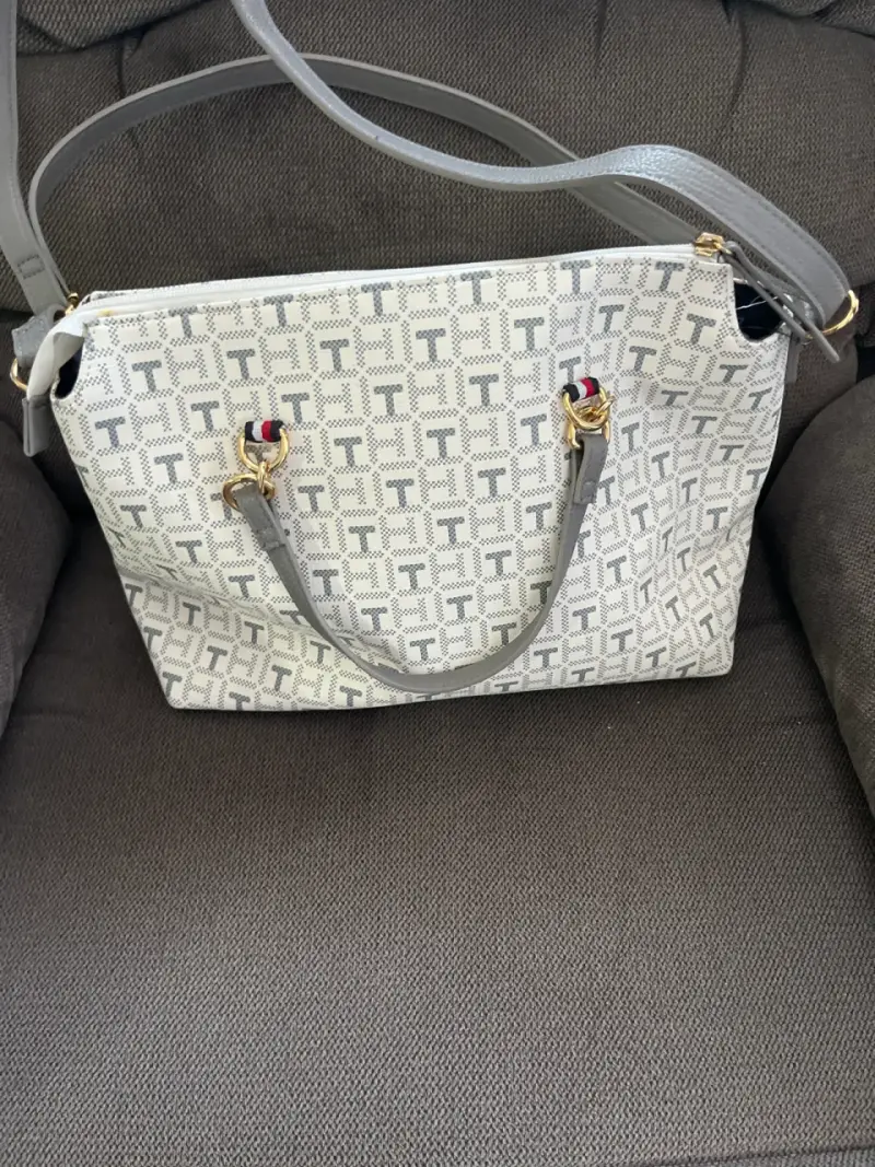 Cartera Tommy Hilfiger gris - 2