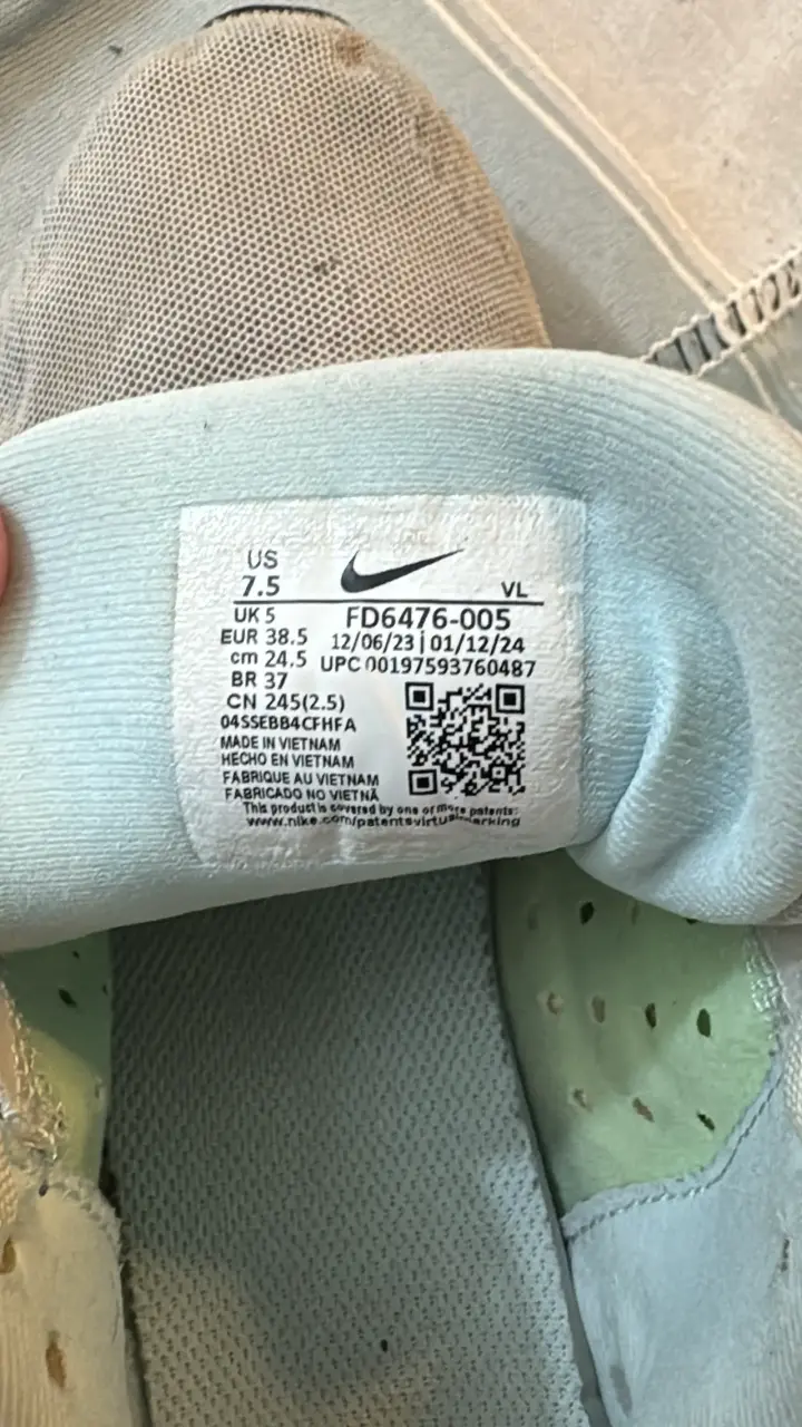 Zapatillas Nike talle 38.5
