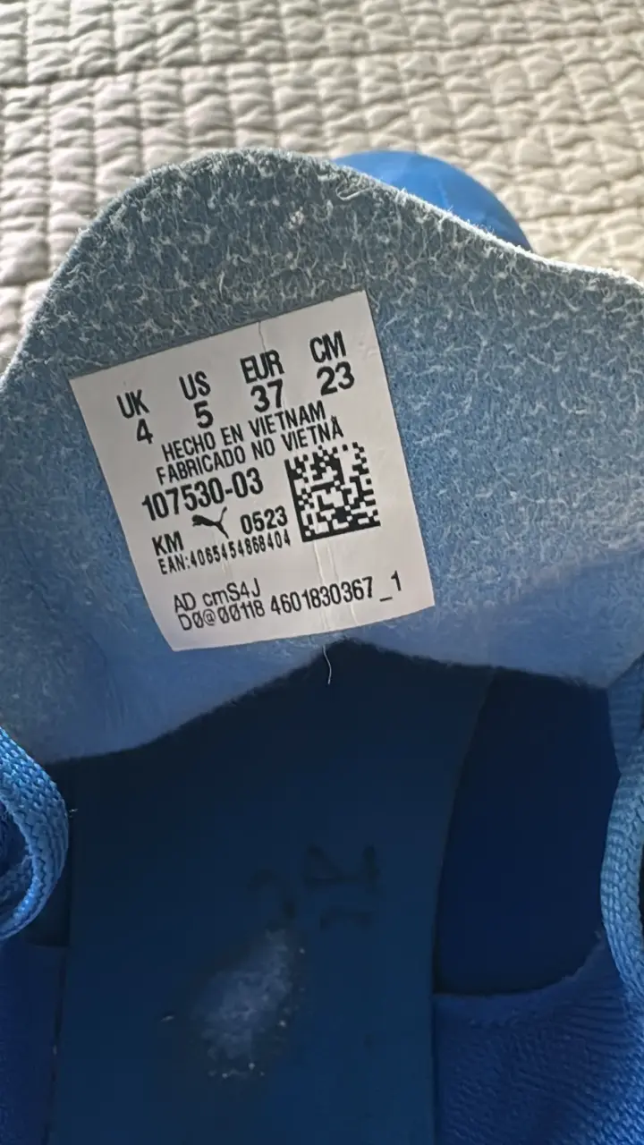 Zapatillas deportivas azules Puma - 2