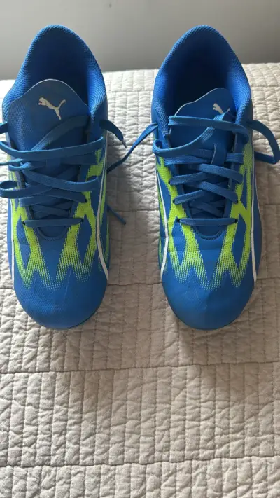 Zapatillas deportivas azules Puma - miniatura 4