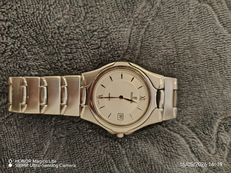 Reloj metálico clásico Festina mujer