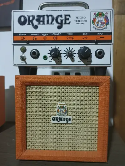 Cabezal Orange Micro Terror 20W + ampli orange - miniatura 1