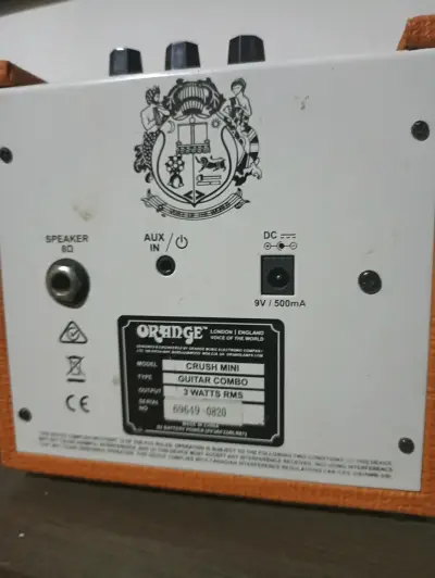 Cabezal Orange Micro Terror 20W + ampli orange - miniatura 5