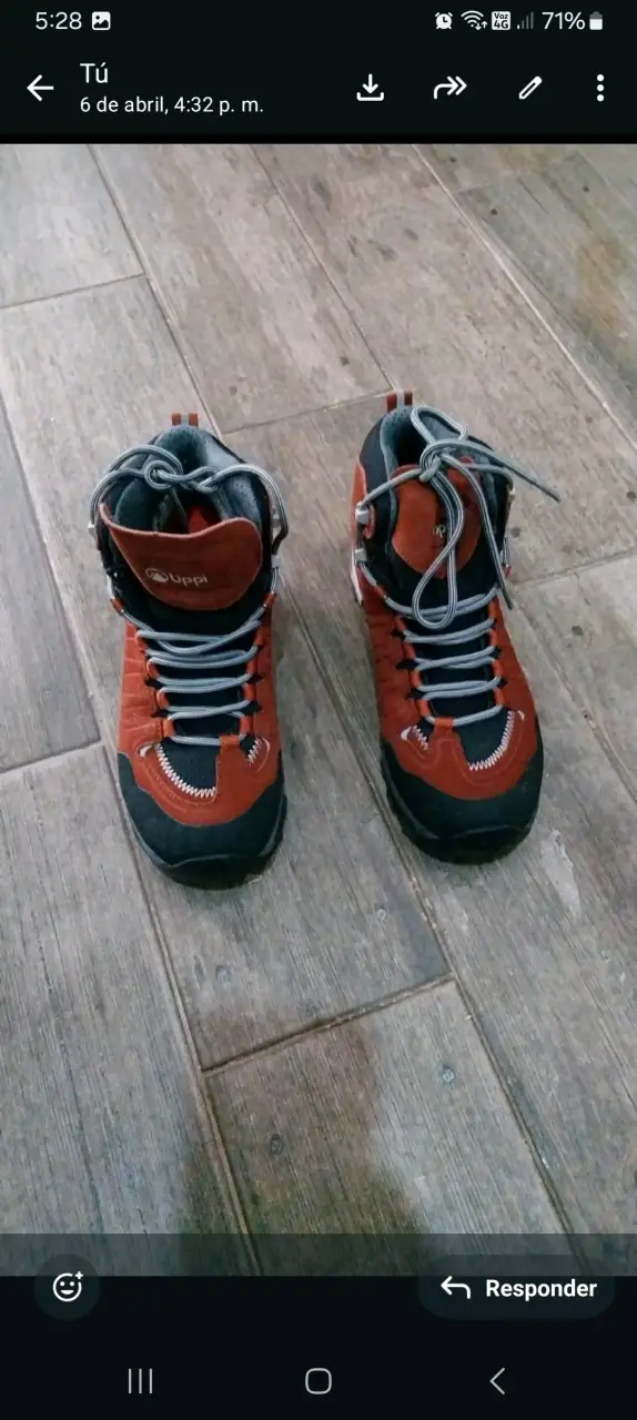 Botas de montaña rojas lippi - 1