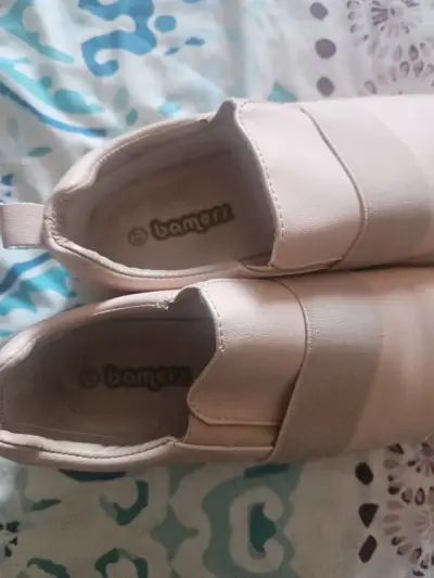 Zapatillas beige elásticas Bamers - miniatura 2