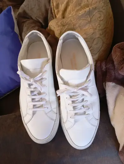 Zapatillas blancas  commom projects italiana - miniatura 1