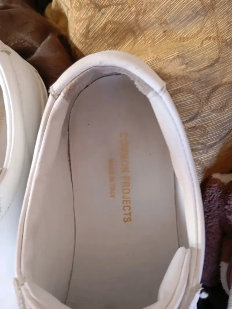 Zapatillas blancas  commom projects italiana - 2