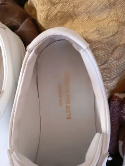 Zapatillas blancas  commom projects italiana - miniatura 2