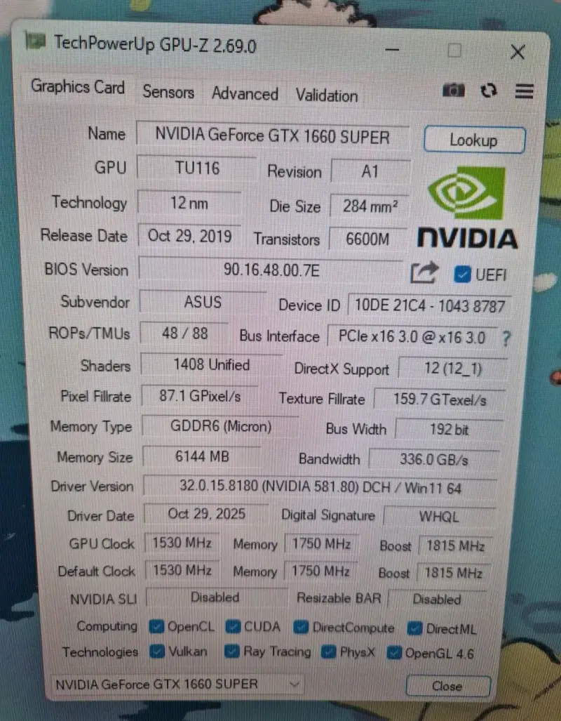 Tarjeta gráfica ASUS TUF Gaming - 2