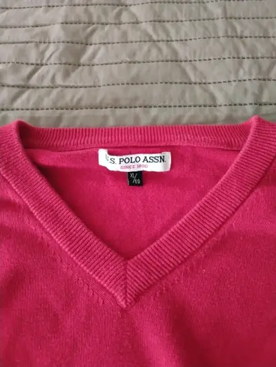 Suéter rojo U.S. Polo Assn. - miniatura 5