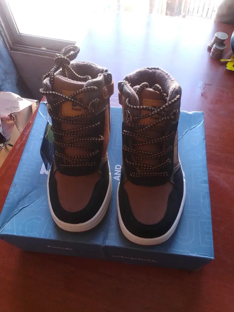 Botines camel para niños - 2