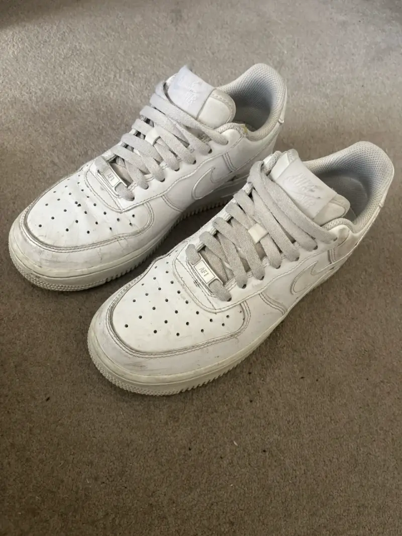 Zapatillas blancas Nike usadas - 3