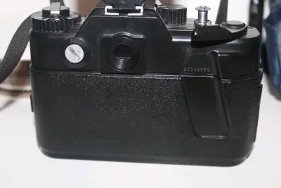 Cámara Zenit 122 vintage, con flash de regalo - miniatura 4