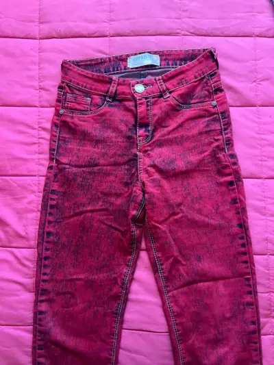 Jeggings rojos Opposite - miniatura 1
