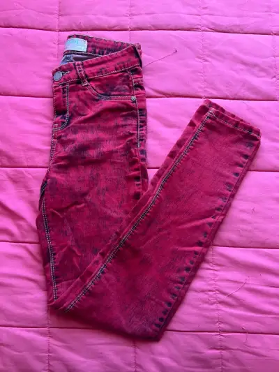 Jeggings rojos Opposite - miniatura 2
