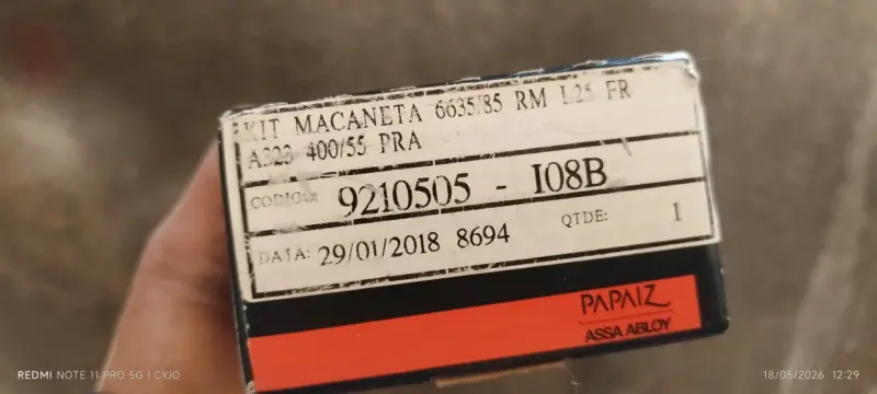 Cerradura para perfiles Papaiz - 2