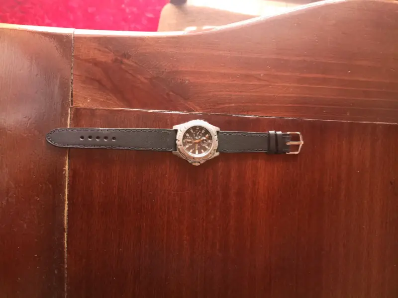 Reloj cronógrafo de cuero FESTINA - 2