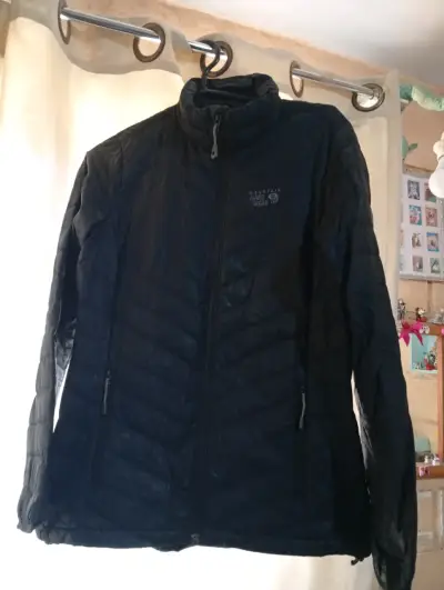 Chaqueta negra Mountain Hardwear - miniatura 1
