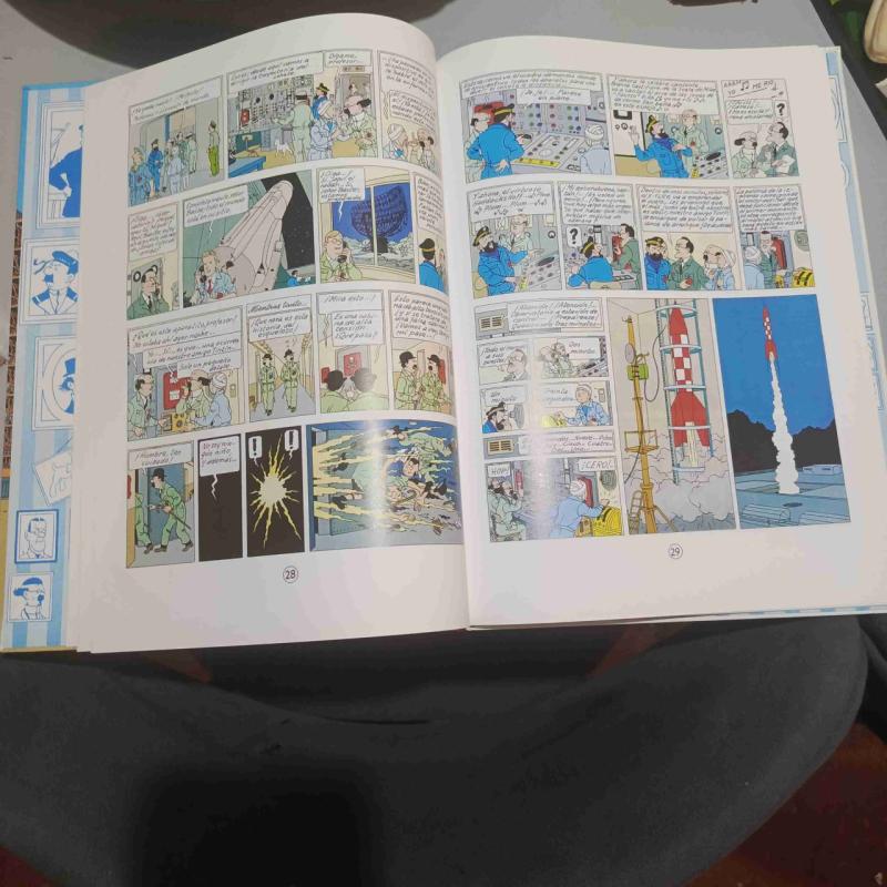 Comic Tintín Objetivo: La Luna - 3