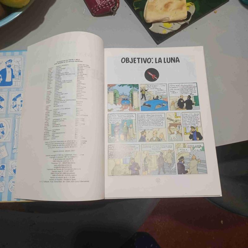 Comic Tintín Objetivo: La Luna - 4