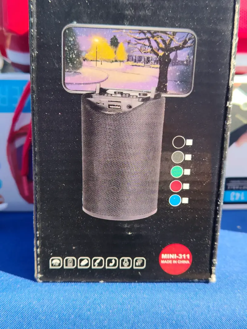 Altavoz Bluetooth Mini-311 Negro