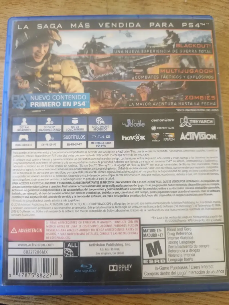Juego PS4 Call of Duty Black Ops 4 - 3