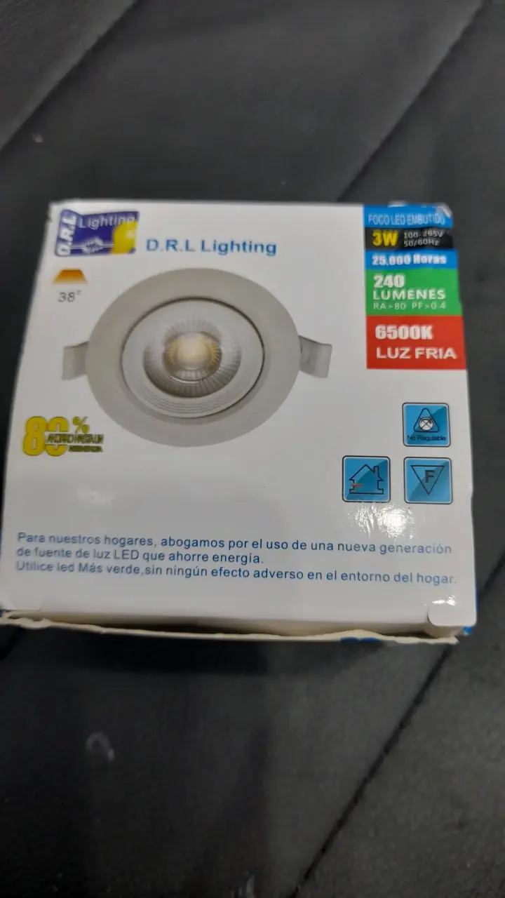 Foco LED empotrado D.R.L. Lighting