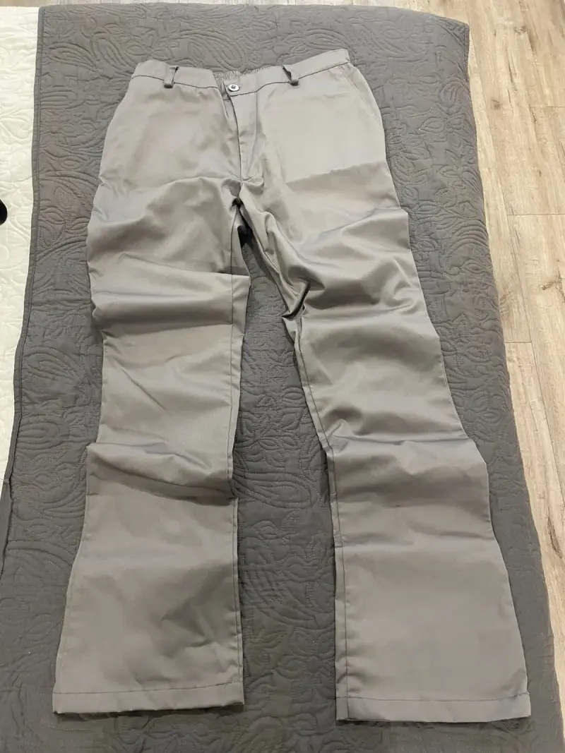 Pantalón LOUD gris con cinturón - 2