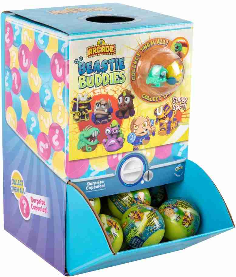 Caja de cápsulas sorpresa Arcade