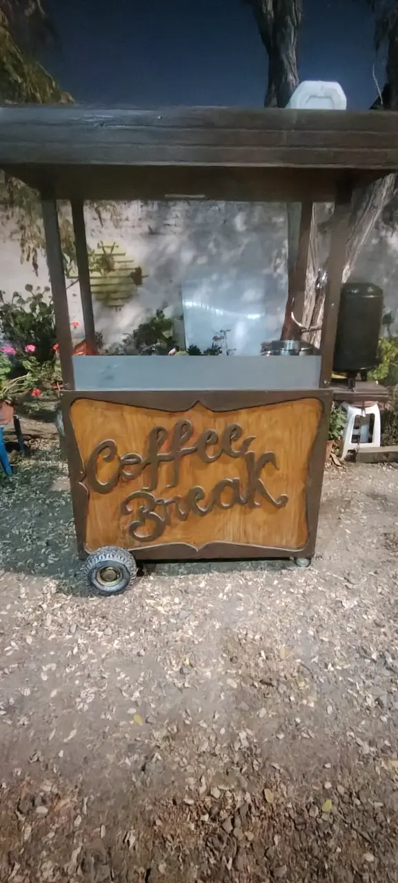 Carro de café móvil