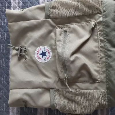Mochila beige Converse - miniatura 1