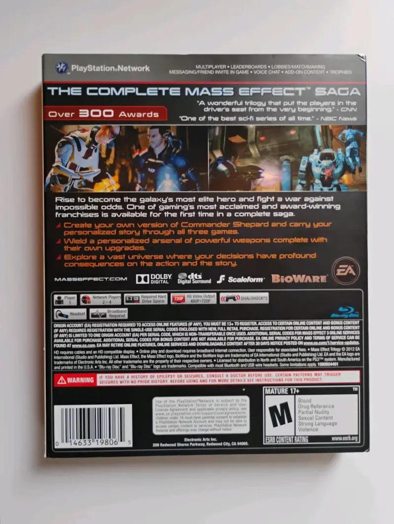 Juego PS3- Mass Effect Trilogy - 2