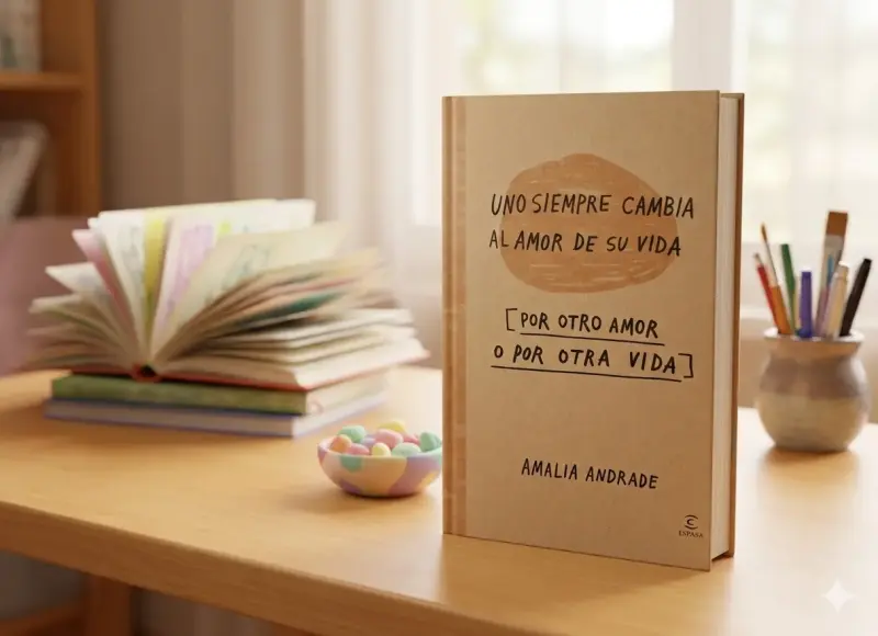 Libro 'Uno siempre cambia al amor'