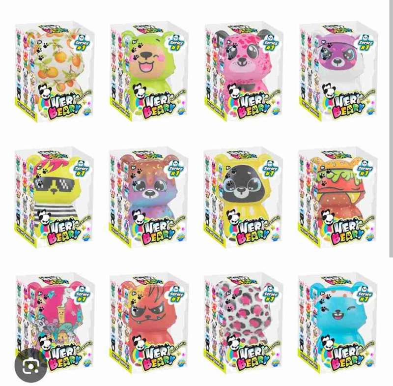 Set de figuras Uier Bear Series 1