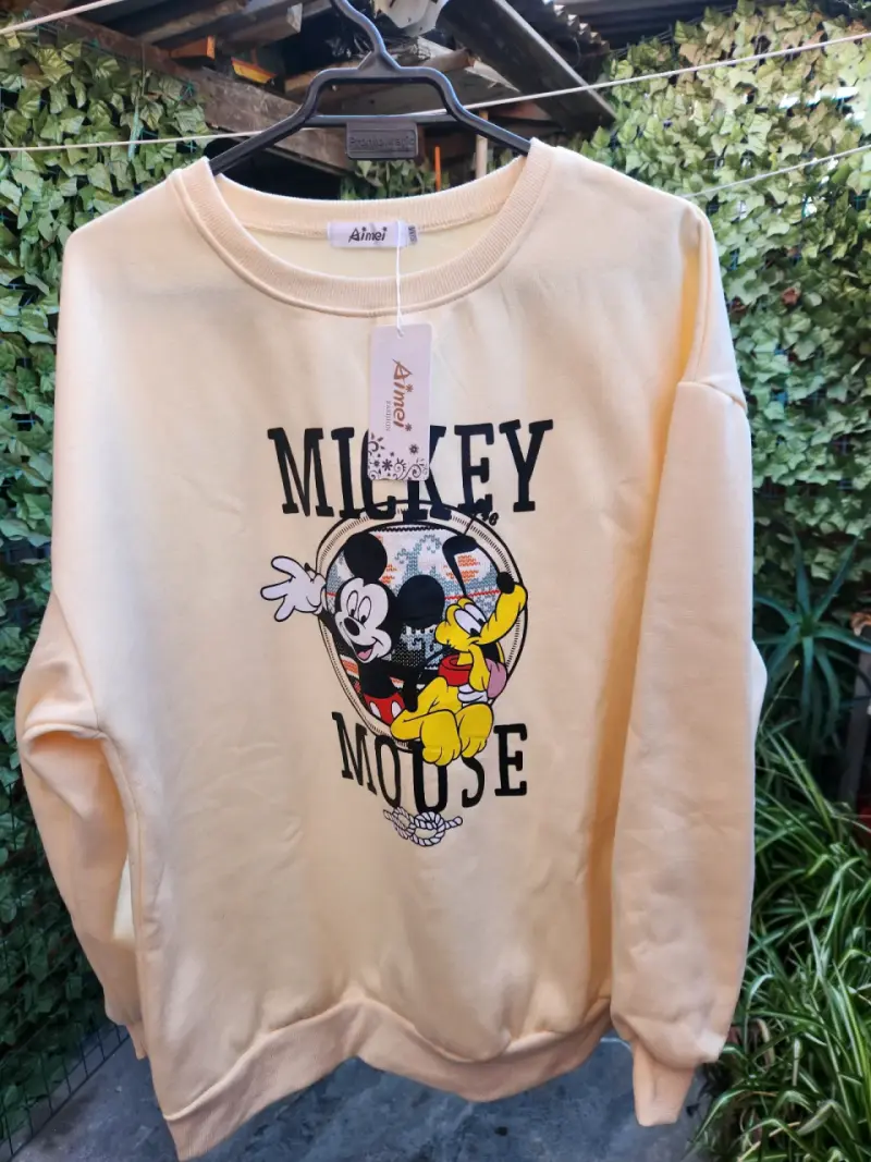 Polerón gris Mickey Mouse - 2