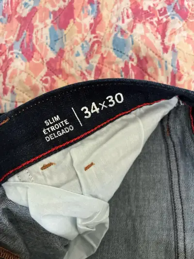 Jeans Tommy azul oscuro nuevos - miniatura 4